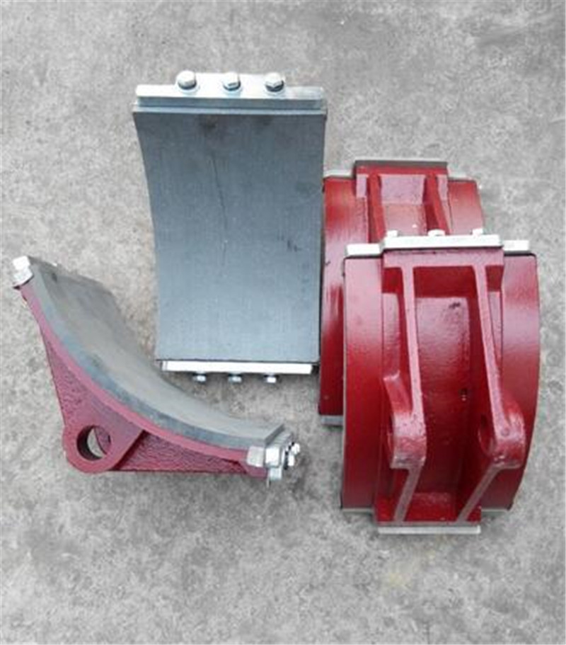 Electric hydraulic brake pad friction plate