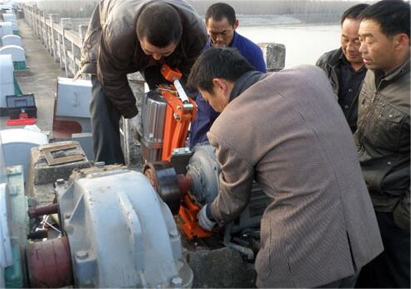 Installation method for brake wheel coupling of electric hydraulic brake